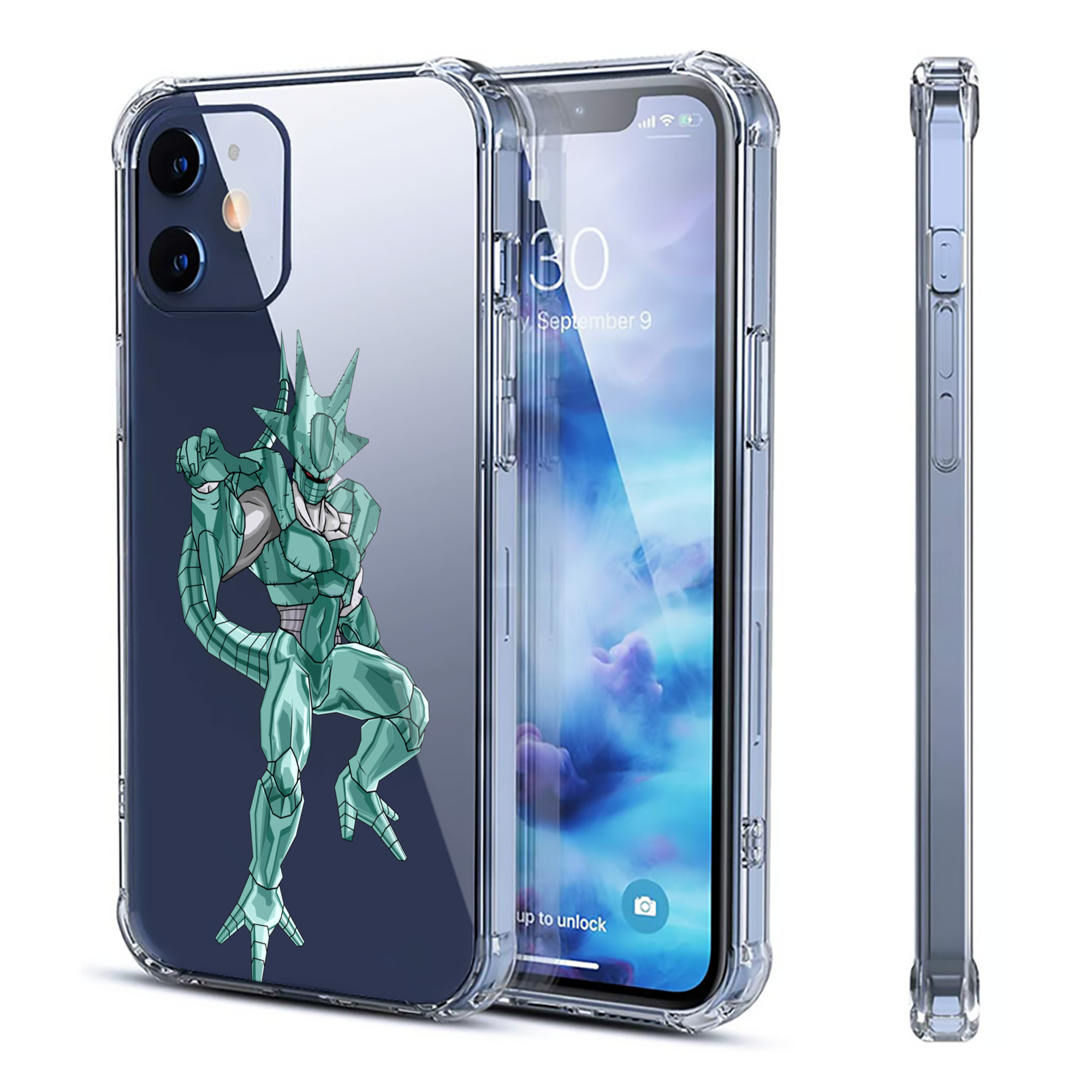 （画像用） ドラゴンボール DRAGON BALL 【iPhone 12シリーズ対応】透明スマホケース（クリアソフトケース）